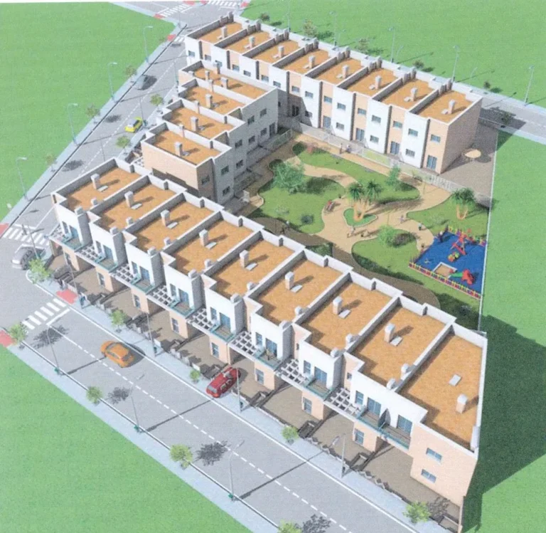 UNIF - 46 VIVIENDAS UNIFAMILIARES ADOSADAS EN MANZANAS M-3, M-4 Y M-5 DE LA UE. 2B en CASAR DE CACERES