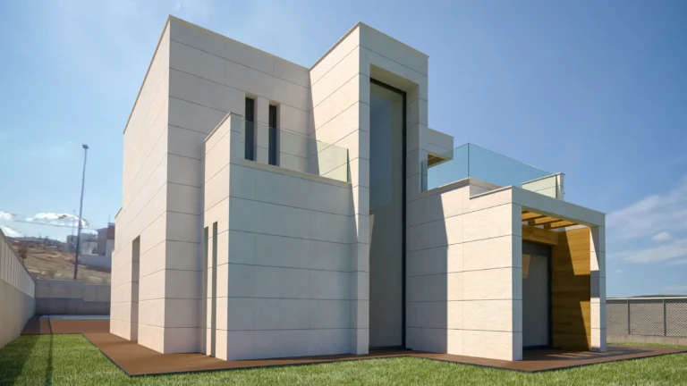 UNIF - 8 VIVIENDAS UNIFAMILIARES EN V8-B EN LAS VAGUADAS, BADAJOZ